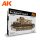 AK Interactive AK35504 GERMAN PZ.KPFW.IV AUSF.D AFRIKA KORPS 1/35 harckocsi makett