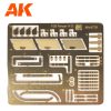 AK Interactive AK35504 GERMAN PZ.KPFW.IV AUSF.D AFRIKA KORPS 1/35 harckocsi makett