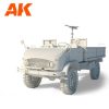 AK Interactive AK35505 UNIMOG S 404 EUROPE & AFRICA 1/35 makett