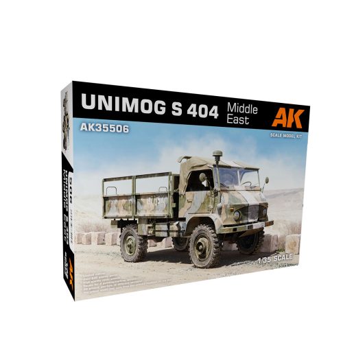 AK Interactive AK35506 UNIMOG S 404 MIDDLE EAST 1/35 makett