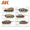 AK Interactive AK403 1945 GERMAN COLORS PROFILE GUIDE (English) - kiadvány makettezéshez