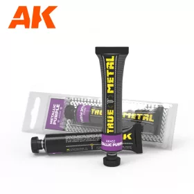   AK Interactive AK452 TRUE METAL METALIC PURPLE - Viaszfesték, metállila színben