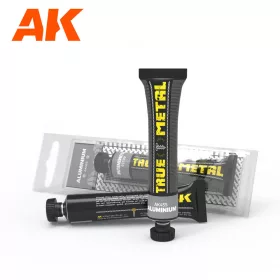   AK Interactive AK455 TRUE METAL ALUMINIUM - Viaszfesték, metál alumínium színben