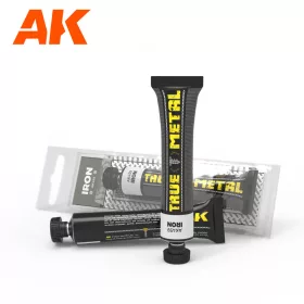   AK Interactive AK459 TRUE METAL IRON - Viaszfesték, vas színben