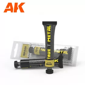   AK Interactive AK460 TRUE METAL BRASS - Viaszfesték, sárgaréz színben