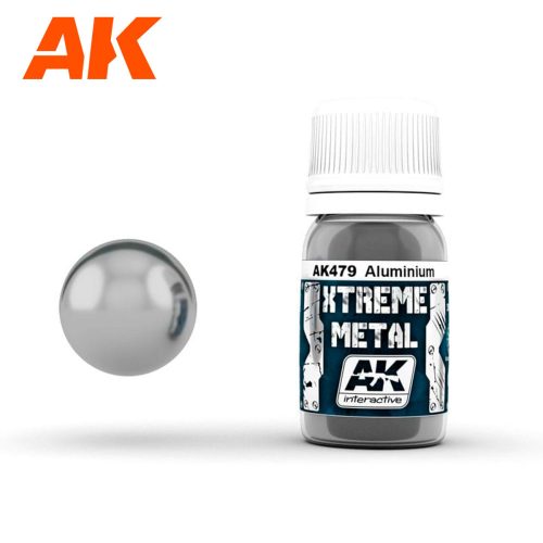 AK Interactive AK479 XTREME METAL ALUMINIUM - Alumínium