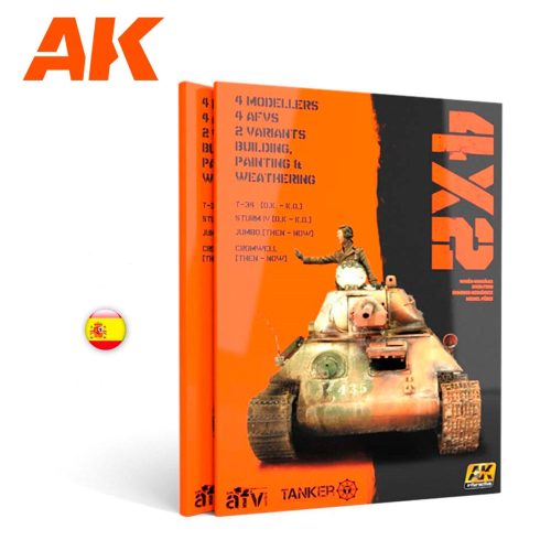 AK Interactive AK4802 4X2 (Spanish) - kiadvány makettezéshez