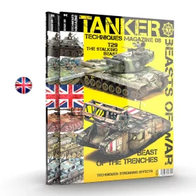   AK Interactive AK4832 TANKER 08 BEASTS OF WAR - English - kiadvány makettezéshez