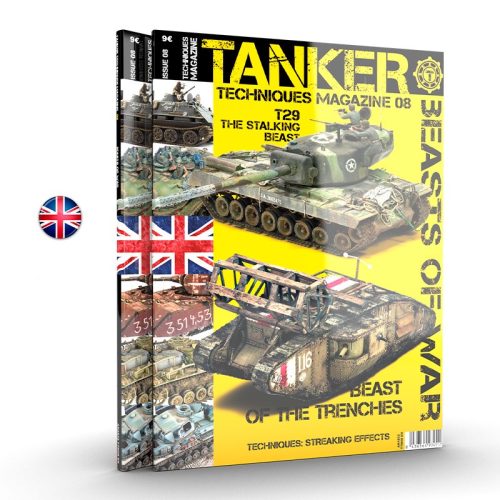 AK Interactive AK4832 TANKER 08 BEASTS OF WAR - English - kiadvány makettezéshez