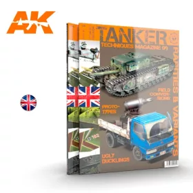   AK Interactive AK4835 TANKER 09 "RARITIES & VARIANTS" - English - kiadvány makettezéshez