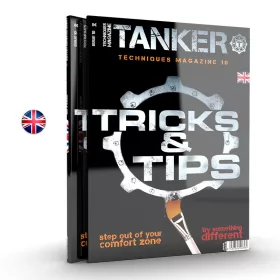   AK Interactive AK4838 TANKER 10 TRICKS & TIPS (Special Edition) - English - kiadvány makettezéshez