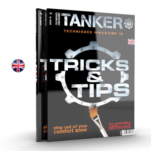 AK Interactive AK4838 TANKER 10 TRICKS & TIPS (Special Edition) - English - kiadvány makettezéshez