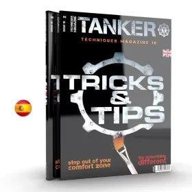   AK Interactive AK4839 TANKER 10 TRICKS & TIPS (Special Edition) - Spanish - kiadvány makettezéshez