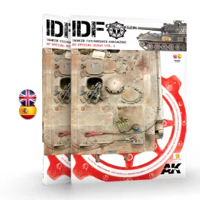   AK Interactive AK4845 TANKER Special IDF 02 - Bilingual - kiadvány makettezéshez