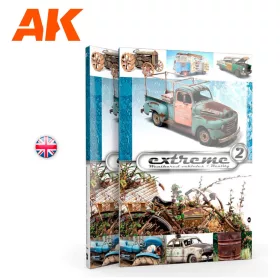   AK Interactive AK503 EXTREME2 - Compilation of AK-307 and AK-404 - English - Kiadvány makettezéshez