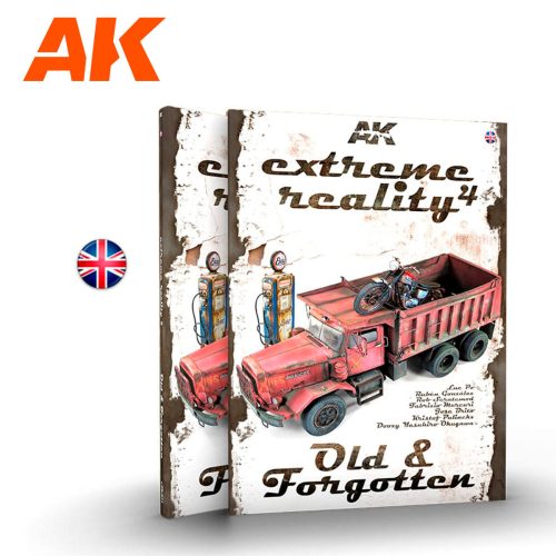 AK Interactive AK511 XTREME REALITY 4 Old & Forgotten (English) - kiadvány makettezéshez