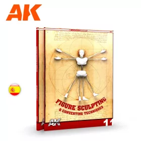   AK Interactive AK513 AK Learning 11 Escultura de Figuras (Spanish) - kiadvány makettezéshez
