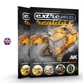   AK Interactive AK529 EXTREME REALITY 5 - THE BEAUTY OF OLD & WEATHERED - English - kiadvány makettezéshez