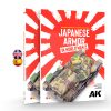 AK Interactive AK549 JAPANESE ARMOR in WWII - Bilingual - kiadvány makettezéshez