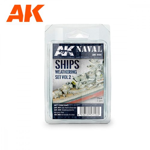 AK Interactive AK556 SHIPS VOL.2 WEATHERING SET