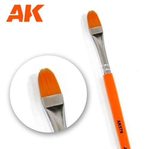 AK Interactive AK579 WEATHERING BRUSH ROUNDED - Weathering ecset