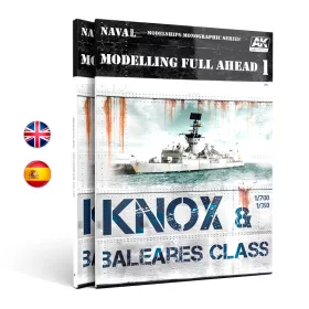   AK Interactive AK581 MODELLING FULL AHEAD 1 - Spanish - kiadvány makettezéshez