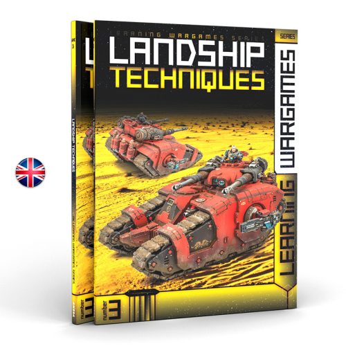 AK Interactive AK594 AK Learning Wargame Series 3: LANDSHIP TECHNIQUES (English) - kiadvány makettezéshez