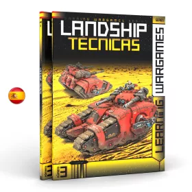   AK Interactive AK595 AK Learning Wargame Series 3: LANDSHIP TÉCNICAS ESPANOL - kiadvány makettezéshez