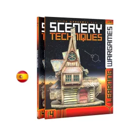   AK Interactive AK597 AK Learning Wargame Series 4: SCENERY TECHNIQUES (Espanol) - kiadvány makettezéshez