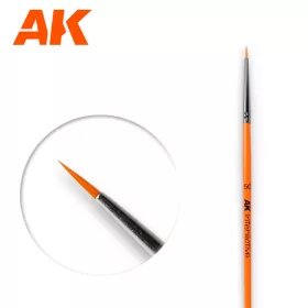   AK Interactive AK600 ROUND BRUSH 5/0 SYNTHETIC - Szintetikus Körecset 5/0