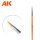 AK Interactive AK601 ROUND BRUSH 3/0 SYNTHETIC - Szintetikus Körecset 3/0