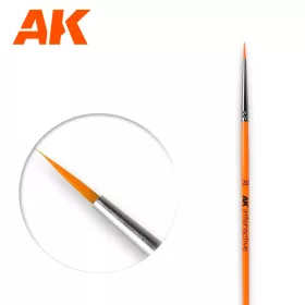   AK Interactive AK602 ROUND BRUSH 2/0 SYNTHETIC - Szintetikus Körecset 2/0