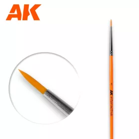   AK Interactive AK603 ROUND BRUSH 1 SYNTHETIC - Szintetikus Körecset 1-es méret