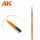 AK Interactive AK605 ROUND BRUSH 4 SYNTHETIC - Szintetikus Körecset 4-es méret