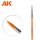 AK Interactive AK607 ROUND BRUSH 8 SYNTHETIC - Szintetikus Körecset 8-as méret
