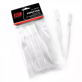   AK Interactive AK615 PIPETTES MEDIUM SIZE (7 units) - Pipetta készlet, közepes méret, 7 db