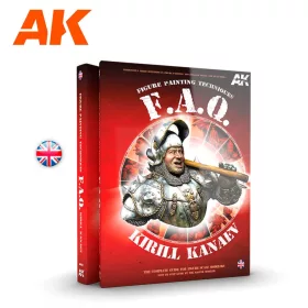   AK Interactive AK630 FAQ SCALE FIGURES PAINTING TECHNIQUES (English) - kiadvány makettezéshez