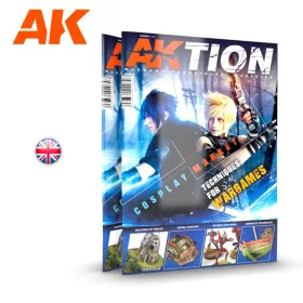   AK Interactive AK6303 AKTION WARGAME Magazine - Issue 2. (English) - kiadvány makettezéshez
