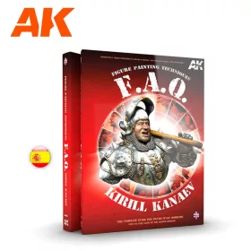   AK Interactive AK631 FAQ SCALE FIGURES (Spanish) - kiadvány makettezéshez
