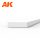 AK Interactive AK6522 Strips 1.00 x 4.00 x 350mm - STYRENE STRIP - sztirol csík