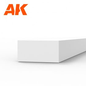   AK Interactive AK6531 Strips 2.00 x 4.00 x 350mm - STYRENE STRIP - sztirol csík
