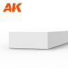 AK Interactive AK6532 Strips 2.00 x 5.00 x 350mm - STYRENE STRIP - sztirol csík