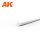 AK Interactive AK6537 Rod 0.75 diameter x 350mm - STYRENE STRIP - sztirol rúd