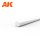 AK Interactive AK6538 Rod 1.00 diameter x 350mm - STYRENE STRIP - sztirol rúd