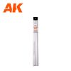 AK Interactive AK6542 Hollow tube 2.00d x 350mm (W.T. 0,7mm) - STYRENE STRIP - sztirol cső