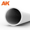 AK Interactive AK6545 Hollow tube 5.00d x350mm (W.T. 0,7mm) - STYRENE STRIP - sztirol cső