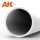 AK Interactive AK6546 Hollow tube 6.00d x350mm (W.T. 0,7mm) - STYRENE STRIP - sztirol cső