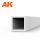 AK Interactive AK6547 Square hollow tube 3.00x350mm (0,7mm) - STYRENE STRIP - sztirol négyzet zártszelvény