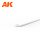 AK Interactive AK6551 Half cane 1.00 x 350mm - STYRENE STRIP - sztirol félkör profil