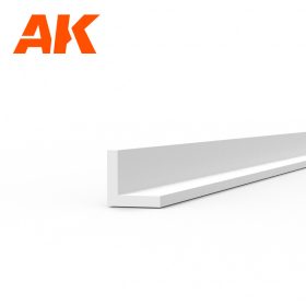  AK Interactive AK6559 Angle 1.50 x 1.50 x 350mm - STYRENE STRIP - L-profil